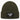 Aus dem Weg, ich gehe Gassi – Rippstrick-Beanie in Olive, Ansicht 1 #farbe_olive