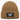 Aus dem Weg, ich muss zu meinen Kühen – Rippstrick-Beanie in Karamell, Ansicht 1 #farbe_karamell