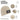 Aus dem Weg, die Tiere warten – Rippstrick-Beanie in Beige, Ansicht 4 #farbe_beige
