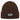 Aus dem Weg, die Tiere warten – Rippstrick-Beanie in Braun, Ansicht 1 #farbe_braun