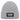 Aus dem Weg, die Tiere warten – Rippstrick-Beanie in Grau meliert, Ansicht 1 #farbe_grau-meliert