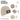 Aus dem Weg, ich muss auf den Hochsitz – Rippstrick-Beanie in Beige, Ansicht 4 #farbe_beige