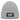 Aus dem Weg, ich brauche Waldluft – Rippstrick-Beanie in Grau meliert, Ansicht 1 #farbe_grau-meliert