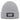 Aus dem Weg, ich muss zum Wohnmobil – Rippstrick-Beanie in Grau meliert, Ansicht 1 #farbe_grau-meliert