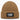 Aus dem Weg, ich brauche Lagerfeuer – Rippstrick-Beanie in Karamell, Ansicht 1 #farbe_karamell