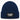 Aus dem Weg, ich brauche Lagerfeuer – Rippstrick-Beanie in Navy, Ansicht 1 #farbe_navy