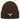 Aus dem Weg, ich muss an den See – Rippstrick-Beanie in Braun, Ansicht 1 #farbe_braun