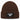 Aus dem Weg, ich muss ans Meer – Rippstrick-Beanie in Braun, Ansicht 1 #farbe_braun