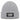 Aus dem Weg, ich brauche Abenteuer – Rippstrick-Beanie in Grau meliert, Ansicht 1 #farbe_grau-meliert