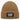 Aus dem Weg, ich brauche Abenteuer – Rippstrick-Beanie in Karamell, Ansicht 1 #farbe_karamell