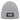 Aus dem Weg, ich muss Heu machen – Rippstrick-Beanie in Grau meliert, Ansicht 1 #farbe_grau-meliert