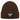 Aus dem Weg, ich muss zum Dart – Rippstrick-Beanie in Braun, Ansicht 1 #farbe_braun