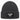 Aus dem Weg, ich muss zum Dart – Rippstrick-Beanie in Dunkelgrau, Ansicht 1 #farbe_dunkelgrau
