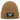 Aus dem Weg, ich muss zum Dart – Rippstrick-Beanie in Karamell, Ansicht 1 #farbe_karamell