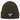 Aus dem Weg, ich muss zum Dart – Rippstrick-Beanie in Olive, Ansicht 1 #farbe_olive