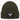 Aus dem Weg, ich muss ins Gym – Rippstrick-Beanie in Olive, Ansicht 1 #farbe_olive