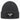 Aus dem Weg, ich muss aufs Klo – Rippstrick-Beanie in Dunkelgrau, Ansicht 1 #farbe_dunkelgrau