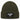 Aus dem Weg, ich muss aufs Klo – Rippstrick-Beanie in Olive, Ansicht 1 #farbe_olive