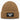 Aus dem Weg, ich brauche meine Ruhe – Rippstrick-Beanie in Karamell, Ansicht 1 #farbe_karamell