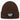 Aus dem Weg, ich habe Hunger – Rippstrick-Beanie in Braun, Ansicht 1 #farbe_braun