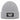 Aus dem Weg, ich habe Hunger – Rippstrick-Beanie in Grau meliert, Ansicht 1 #farbe_grau-meliert
