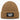 Aus dem Weg, ich habe Hunger – Rippstrick-Beanie in Karamell, Ansicht 1 #farbe_karamell