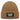 Aus dem Weg, ich gehe chillen – Rippstrick-Beanie in Karamell, Ansicht 1 #farbe_karamell