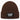 Aus dem Weg, ich muss gar nix – Rippstrick-Beanie in Braun, Ansicht 1 #farbe_braun