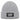 Aus dem Weg, ich muss gar nix – Rippstrick-Beanie in Grau meliert, Ansicht 1 #farbe_grau-meliert