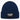 Aus dem Weg, ich brauche gebrannte Mandeln – Rippstrick-Beanie in Navy, Ansicht 1 #farbe_navy