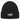 Aus dem Weg, ich brauche gebrannte Mandeln – Rippstrick-Beanie in Schwarz, Ansicht 1 #farbe_schwarz