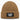 Aus dem Weg, ich brauche Pommes – Rippstrick-Beanie in Karamell, Ansicht 1 #farbe_karamell