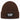 Aus dem Weg, ich brauche eine Bratwurst – Rippstrick-Beanie in Braun, Ansicht 1 #farbe_braun