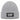 Aus dem Weg, ich brauche eine Bratwurst – Rippstrick-Beanie in Grau meliert, Ansicht 1 #farbe_grau-meliert