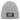 Aus dem Weg, ich brauche Höhenluft – Rippstrick-Beanie in Grau meliert, Ansicht 1 #farbe_grau-meliert