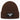 Aus dem Weg, ich gehe auf Tour – Rippstrick-Beanie in Braun, Ansicht 1 #farbe_braun