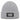 Aus dem Weg, ich gehe auf Trekkingtour – Rippstrick-Beanie in Grau meliert, Ansicht 1 #farbe_grau-meliert
