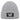 Aus dem Weg, ich brauche Wildnis – Rippstrick-Beanie in Grau meliert, Ansicht 1 #farbe_grau-meliert