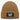 Aus dem Weg, ich brauche Wildnis – Rippstrick-Beanie in Karamell, Ansicht 1 #farbe_karamell