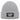Aus dem Weg, ich muss segeln – Rippstrick-Beanie in Grau meliert, Ansicht 1 #farbe_grau-meliert