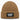 Aus dem Weg, ich brauche Meeresluft – Rippstrick-Beanie in Karamell, Ansicht 1 #farbe_karamell