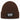 Aus dem Weg, ich muss zum Reitplatz – Rippstrick-Beanie in Braun, Ansicht 1 #farbe_braun