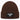 Aus dem Weg, ich muss zum Esel – Rippstrick-Beanie in Braun, Ansicht 1 #farbe_braun
