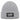 Aus dem Weg, ich gehe Bäume fällen – Rippstrick-Beanie in Grau meliert, Ansicht 1 #farbe_grau-meliert