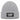 Aus dem Weg, ich brauche Ackerluft – Rippstrick-Beanie in Grau meliert, Ansicht 1 #farbe_grau-meliert