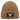 Aus dem Weg, ich muss zum Tennis – Rippstrick-Beanie in Karamell, Ansicht 1 #farbe_karamell