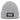 Aus dem Weg, ich gehe zum Boxtraining – Rippstrick-Beanie in Grau meliert, Ansicht 1 #farbe_grau-meliert