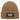 Aus dem Weg, ich gehe zum Badminton – Rippstrick-Beanie in Karamell, Ansicht 1 #farbe_karamell