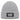 Aus dem Weg, ich bin Rentner – Rippstrick-Beanie in Grau meliert, Ansicht 1 #farbe_grau-meliert