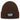Aus dem Weg, ich bin von der Feuerwehr – Rippstrick-Beanie in Braun, Ansicht 1 #farbe_braun